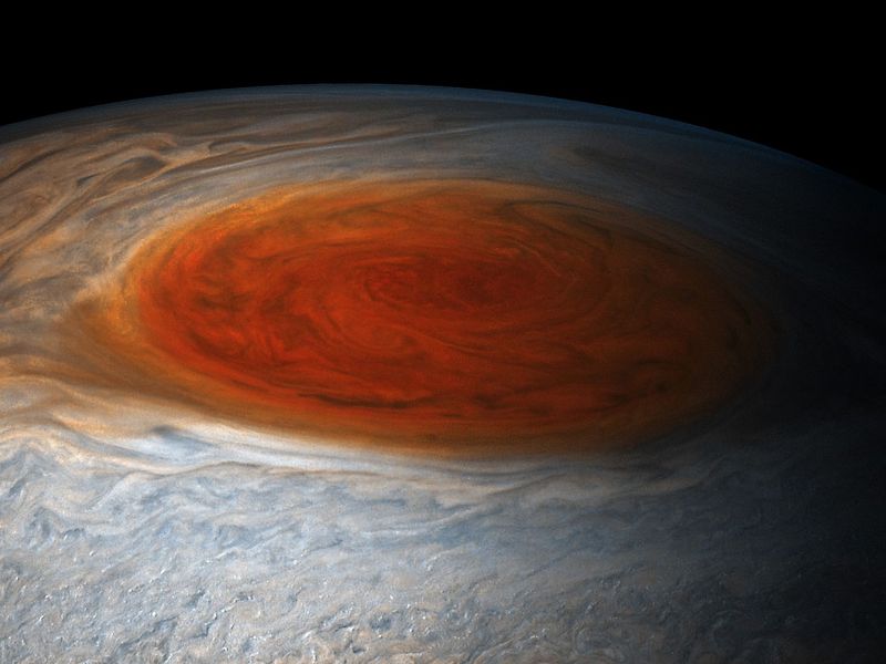 Jupiter's Great Red Spot is 200 miles deep, says new ...