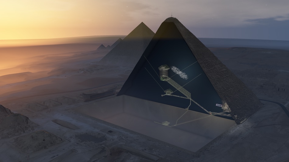 Great Pyramid of Giza: 'Deep void' Discovered