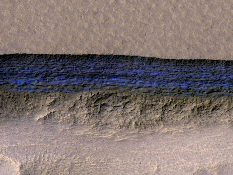 Deposits of ice discovered on Mars, says new research