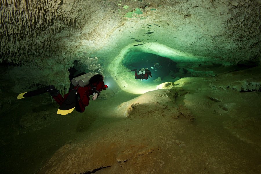 Longest underwater cave discovered by divers in Mexico