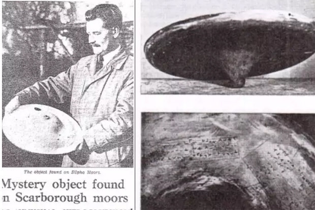 'British Roswell' UFO Wreckage Covered in Alien 'Hieroglyphics' Found in London