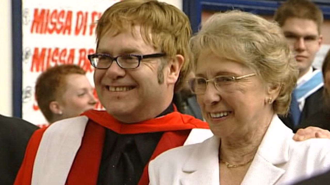 Elton John snubbed by his mother in her will