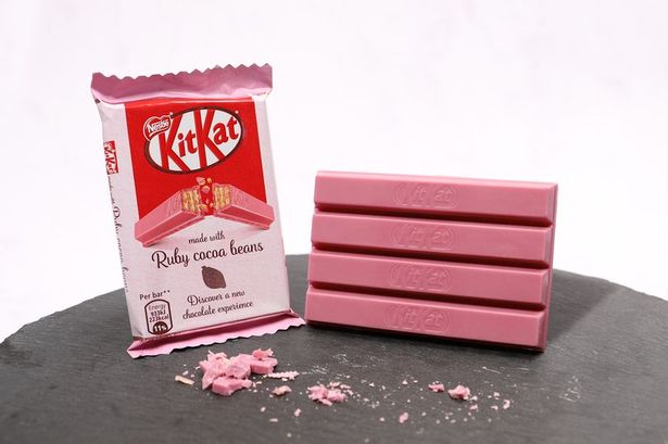 Pink KitKat hitting UK shelves (Picture)