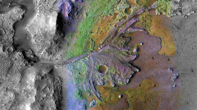 Iron-rich rocks near lake sites on Mars may (Study)