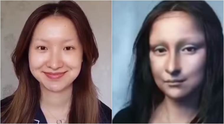 Make-up artist in Da Vinci's Mona Lisa is going viral (Watch)