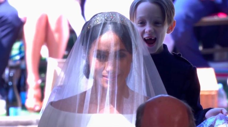 Royal Wedding: Page boy's viral photobomb (Picture)