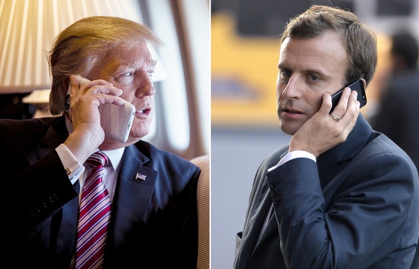 Trump, Macron terrible call: ‘He can’t handle being criticized’