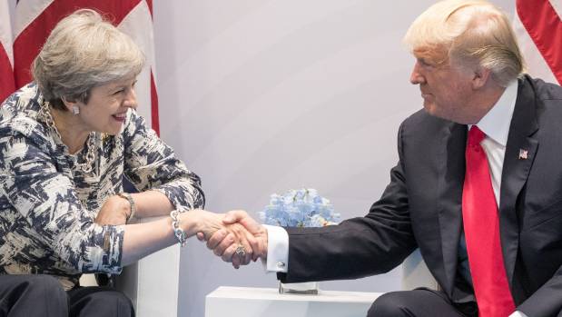 Trump 'tired of Theresa May's school mistress tone', Report