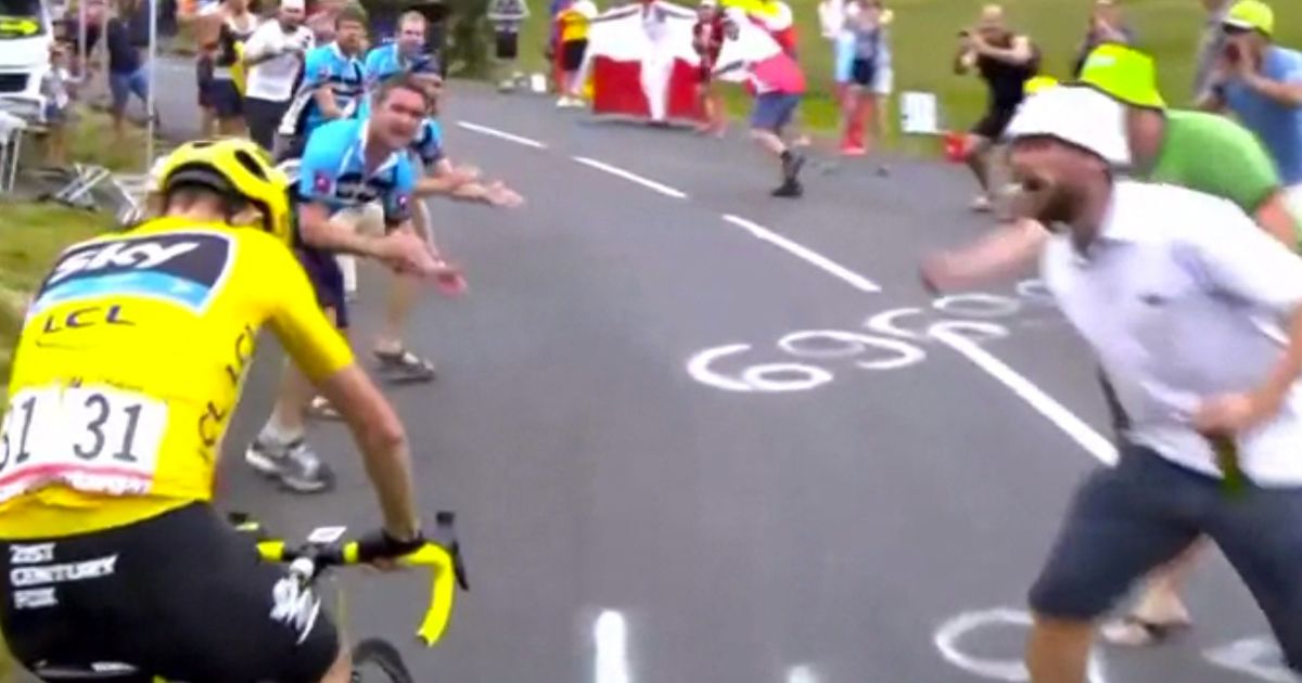Chris Froome punched and spat at as Team Sky dominate (Watch)