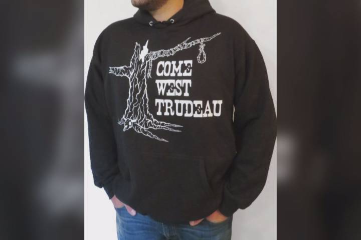 Anti-Trudeau hoodies draw attention from RCMP