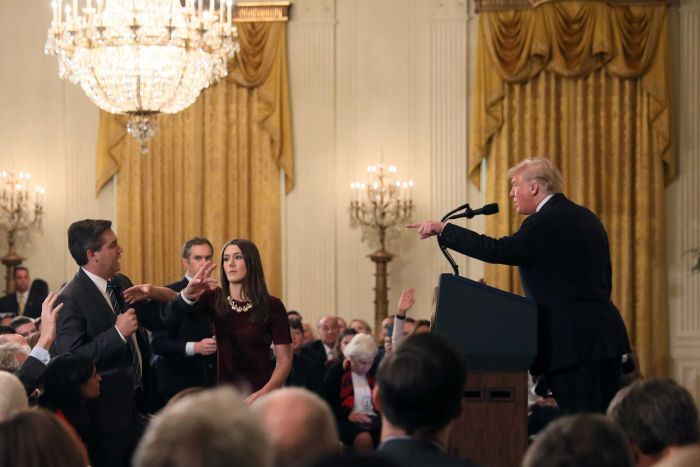 Donald Trump, Jim Acosta: Terrible Person' During Press Fracas
