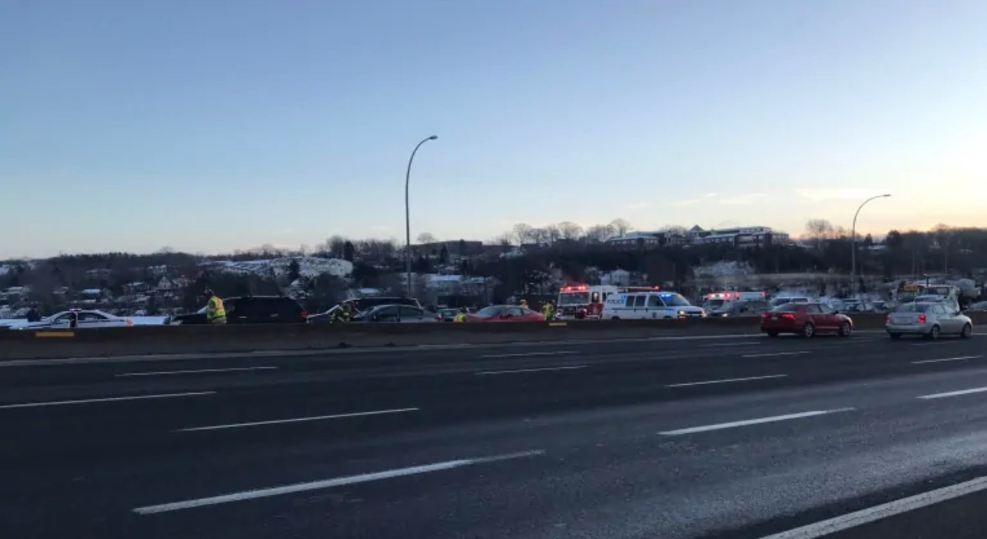Highway 111 Halifax closed after 8-vehicle crash (Reports)